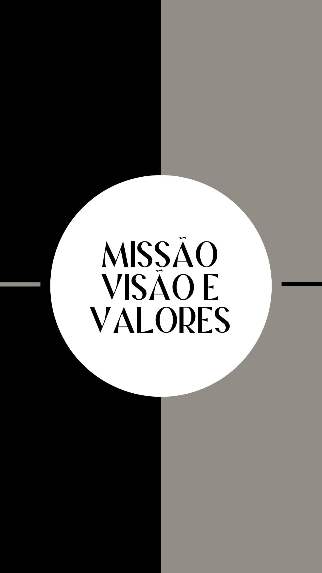 MISSÃO, VISÃO E VALORES – ESCRITA